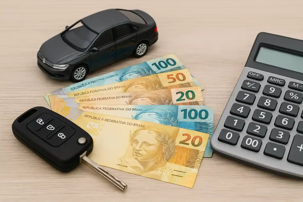 alugar ou financiar um carro para trabalhar